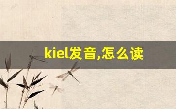 kiel发音,怎么读,kiel什么意思,kiel例句用法-第1张图片-我的生活随想