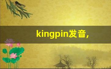 kingpin发音,怎么读,kingpin什么意思,kingpin例句用法-第1张图片-我的生活随想