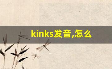 kinks发音,怎么读,kinks什么意思,kinks例句用法-第1张图片-我的生活随想