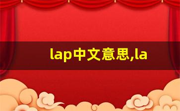 lap中文意思,lap中文翻译,lap用法及例句,lap语法-第1张图片-我的生活随想