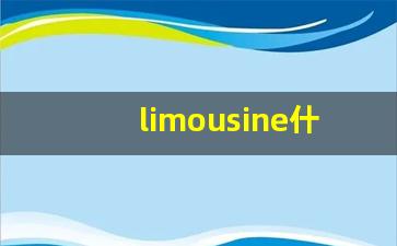 limousine什么意思,limousine中文翻译,limousine用法及例句,limousine怎么读-第1张图片-我的生活随想