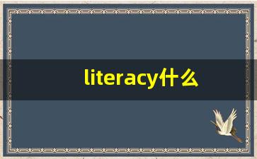literacy什么意思,literacy中文翻译,literacy用法及例句,literacy怎么读-第1张图片-我的生活随想