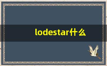 lodestar什么意思,lodestar中文翻译,lodestar用法及例句,lodestar怎么读-第1张图片-我的生活随想