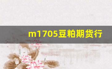 m1705豆粕期货行情(豆粕期货2109行情)_https://www.rzcpcj.com_天猫运营_第1张