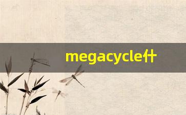 megacycle什么意思,megacycle中文翻译,megacycle用法及例句,megacycle怎么读-第1张图片-我的生活随想
