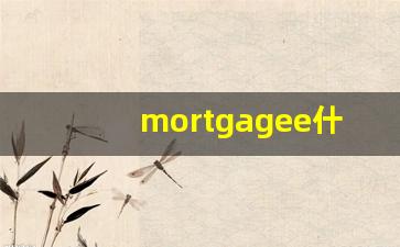 mortgagee什么意思,mortgagee中文翻译,mortgagee用法及例句,mortgagee怎么读-第1张图片-我的生活随想