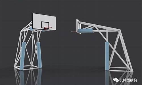 nba篮球架3d模型_篮球架3d图