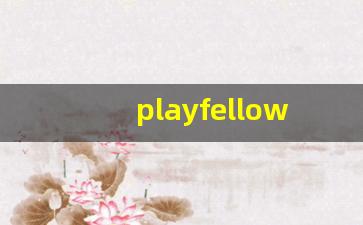playfellow什么意思,playfellow中文翻译,playfellow用法及例句,playfellow怎么读-第1张图片-我的生活随想