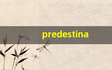 predestination什么意思,predestination中文翻译,predestination用法及例句,predestination怎么读-第1张图片-我的生活随想