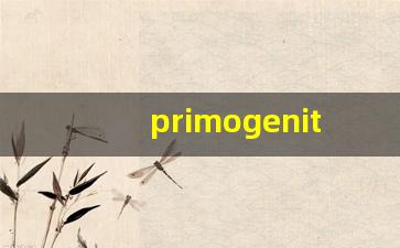 primogeniture什么意思,primogeniture中文翻译,primogeniture用法及例句,primogeniture怎么读-第1张图片-我的生活随想