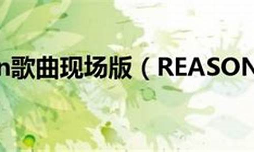 reason歌词中文_reason歌词