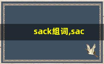 sack组词,sack中文翻译,sack造句,sack的发音-第1张图片-我的生活随想