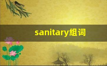 sanitary组词,sanitary中文翻译,sanitary造句,sanitary的发音-第1张图片-我的生活随想