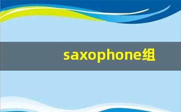 saxophone组词,saxophone中文翻译,saxophone造句,saxophone的发音-第1张图片-我的生活随想