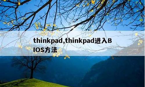 thinkpad进入bios_thinkpad进入bios方法设置中文