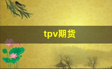 tpv期货_https://www.xzdzcjn.com_北交所_第1张