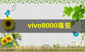 vivo8000毫安手机多少钱(vivo8000毫安手机)_https://www.eamstsz.com_上交所_第1张