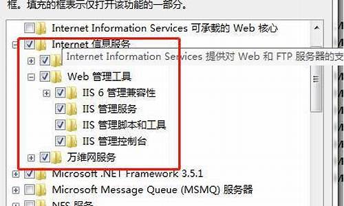 win7安装iis出现错误并非所有功能_win7安装iis出现错误