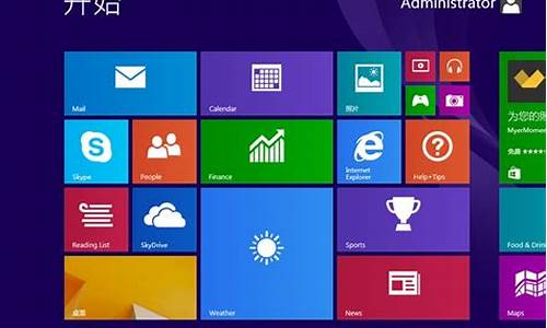 windows8系统操作界面_windows8页面