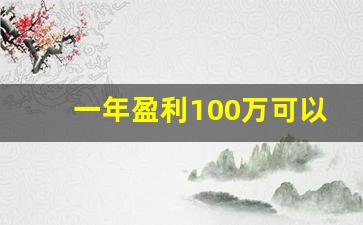 一年盈利100万可以估值多少(一年盈利1000万可以估值多少)_https://www.gfdzclz.com_北交所_第1张