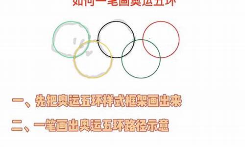 一笔画奥运五环演示图_一笔画奥运五环演示图怎么画