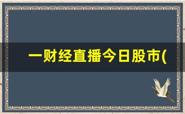一财经直播今日股市(一财网第一财经直播今日股市)_https://www.ccit-cctv.com_创业板_第1张