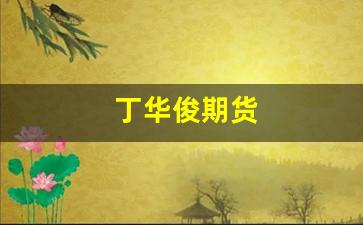 丁华俊期货(丁华根持股)_https://www.hn-life.com_上交所_第1张