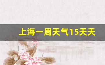 上海一周天气15天天气情况查询_上海天气预报15天天气预报查询一周15天