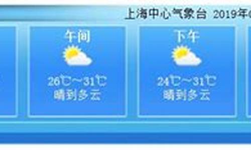 上海市天气预报一周天气预报_上海市天气预报一周的天气