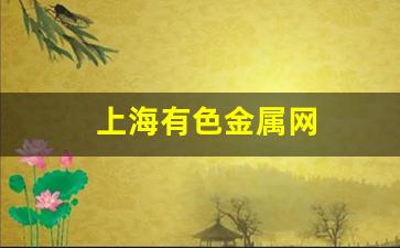 上海有色金属网(上海有色金属网铜价格行情)_https://www.eamstsz.com_科创板_第1张