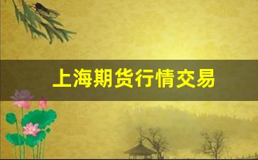 上海期货行情交易(上海黄金期货实时行情)_https://www.jumanxin.com_创业板_第1张