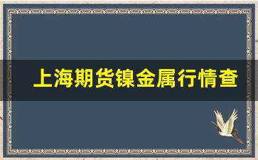 上海期货镍金属行情查询(上海金属网现货镍价)_https://www.gfdzclz.com_上交所_第1张
