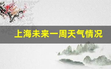 上海未来一周天气预报表_上海未来一周天气情况怎样查询的