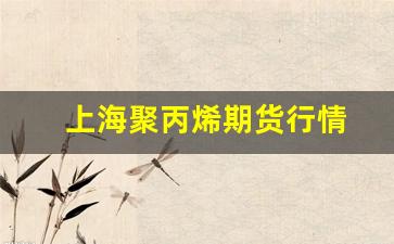 上海聚丙烯期货行情(聚丙烯期货价格走势图)_https://www.jumanxin.com_上交所_第1张