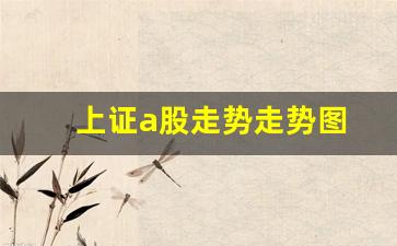 上证a股走势走势图(上证a股走势走势图表)_https://www.jumanxin.com_深交所_第1张