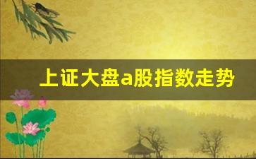 上证大盘a股指数走势图(上证a股大盘指数实时查询)_https://www.brunchezvous.com_旅游攻略_第1张
