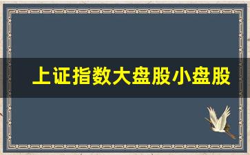 上证指数大盘股小盘股(大盘上证指数相关知识)_https://www.shshucaipeisong.com_上交所_第1张