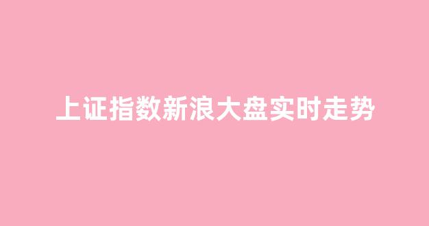 上证指数新浪大盘实时走势(上证指数新浪财经)_https://www.ljyuan-tech.com_创业板_第1张