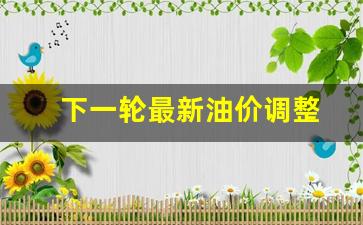 下一轮最新油价调整-下一轮油价调整时间及价格趋势