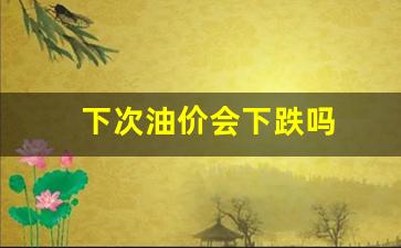 下一次油价上涨或下调-下次油价会下跌吗
