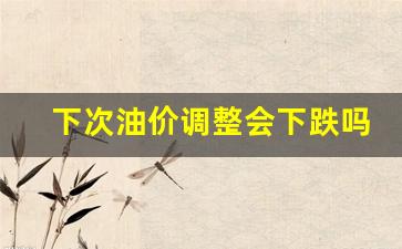 下次油价调整会下跌吗-下次油价调整窗口是什么时间