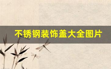 不锈钢装饰盖大全图片(不锈钢装饰罩)_https://www.jumanxin.com_上交所_第1张