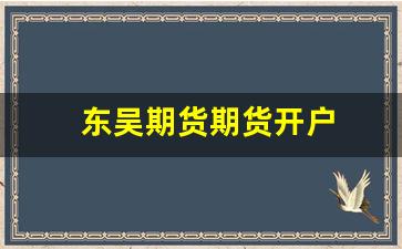 东吴期货期货开户(东吴期货开户)_https://www.fzdzcxj.com_上交所_第1张