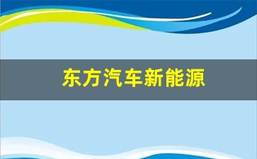 东方汽车新能源(东方汽车新能源产业园汉川)_https://www.dcjwmf.com_郑商所_第1张