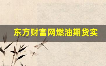 东方财富网燃油期货实时行情(东方财富网燃油期货实时行情走势)_https://www.wanyuyiyao.com_深交所_第1张