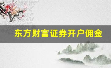 东方财富证券开户佣金怎么查(东方财富证券开户佣金怎么查询)_https://www.gen-fastener.com_广期所_第1张