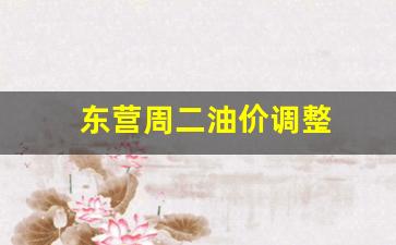 东营周二油价调整-今日东营的燃油价