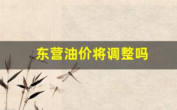 东营的油价是多少-东营油价将调整吗