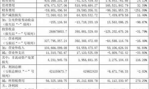 东风汽车利润表分析2023年_东风汽车利润表