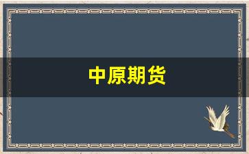 中原期货(中原期货官方网站)_https://www.fzdzcxj.com_深交所_第1张
